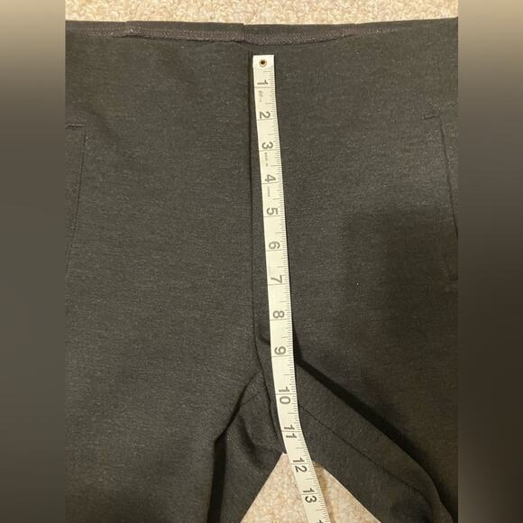 Chico’s Juliet Straight Leg Pant‎ Grey Womens size 6 Tall classic Career Pull-on - Picture 12 of 13